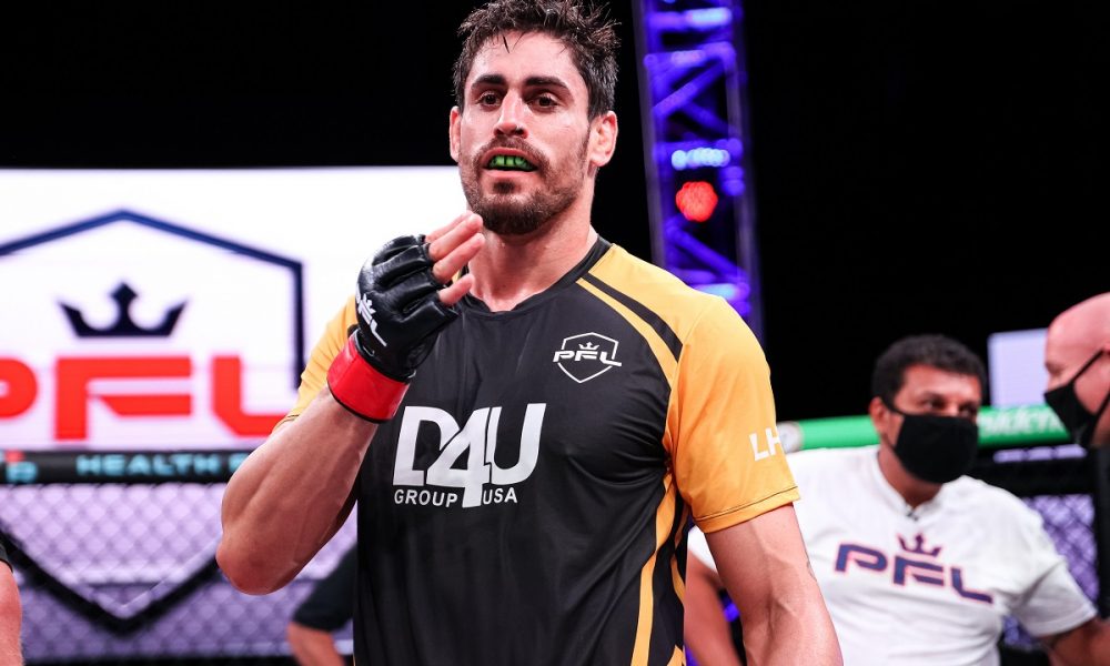 ‘Cara de Sapato’ admite alívio após finalizar em estreia no PFL: “Para lavar a alma”