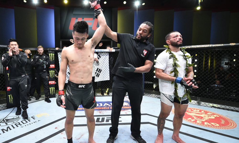 Zumbi Coreano vence luta principal e volta a se aproximar do título do UFC