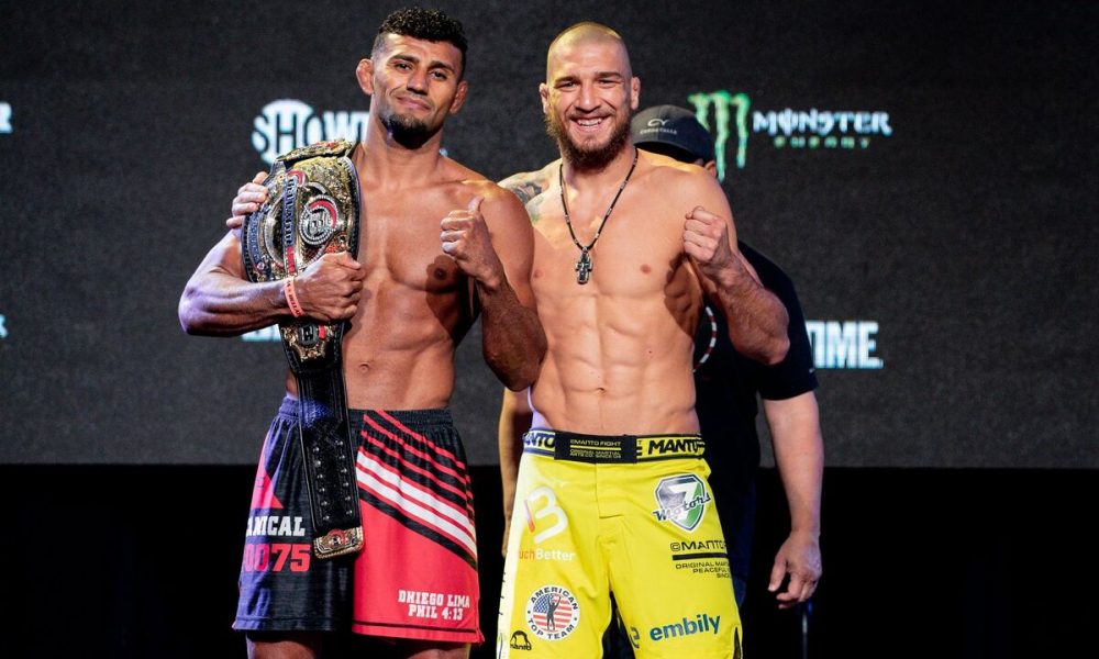 Douglas Lima e rival batem o peso e confirmam disputa pelo título do Bellator