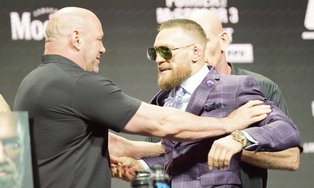 Conor decreta o fim da era ‘paz e amor’ e chuta Poirier durante coletiva do UFC 264