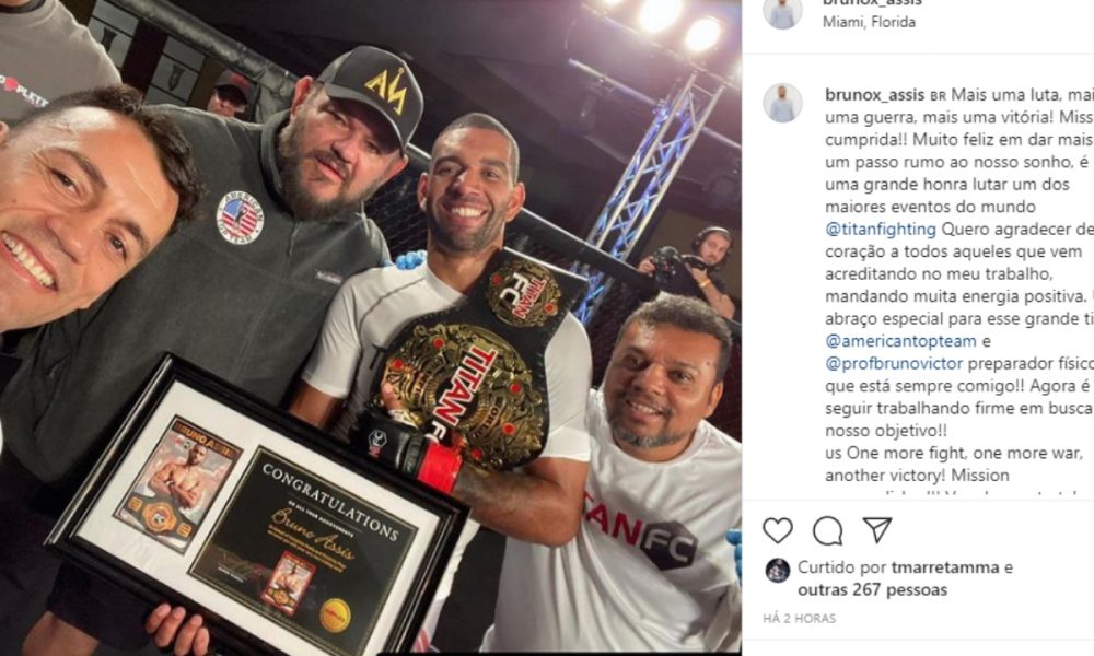 Brasileiro conquista título do Titan FC; campeã de jiu-jitsu vence na estreia no MMA