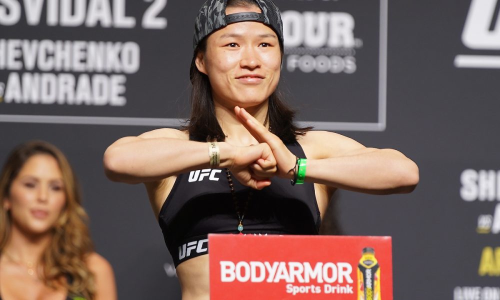 Weili Zhang projeta eventual superluta contra Shevchenko no UFC