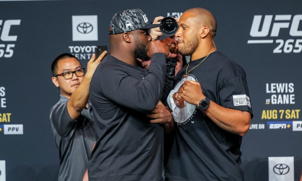 Dana questiona amplo favoritismo de Gane sobre Lewis nas casas de apostas: “Insanidade”