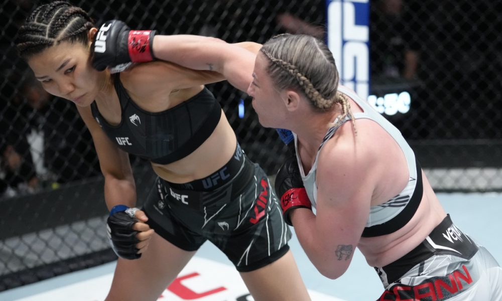 Fã recebe presente inusitado de lutadora inglesa no UFC Vegas 36; veja