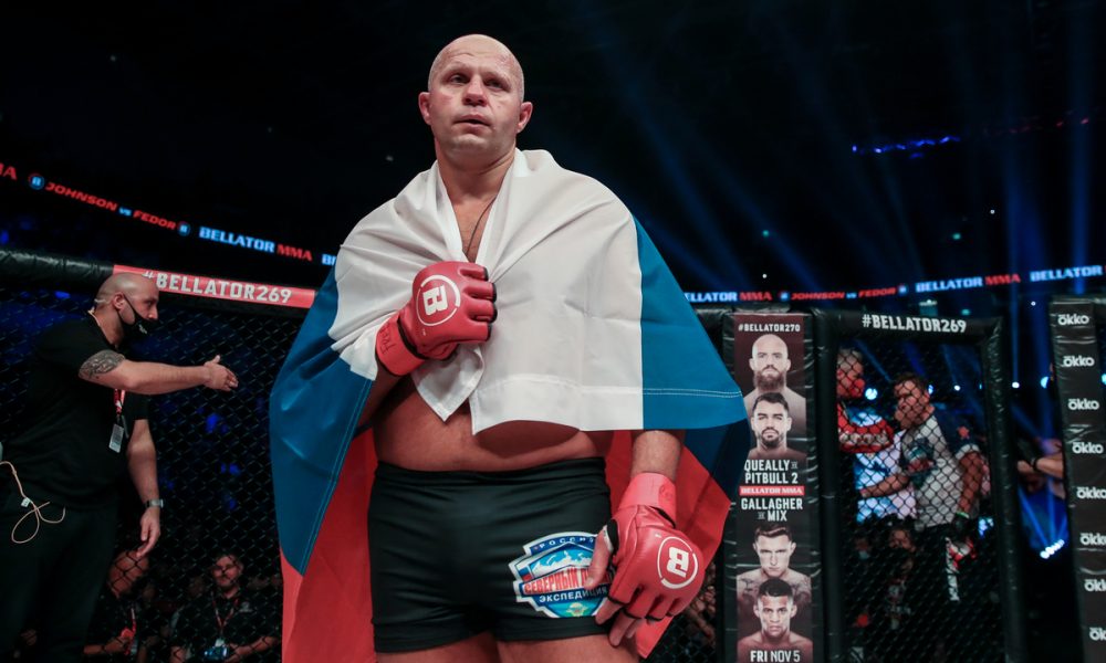 Presidente do Bellator revela oponente preferido de Fedor para luta de despedida