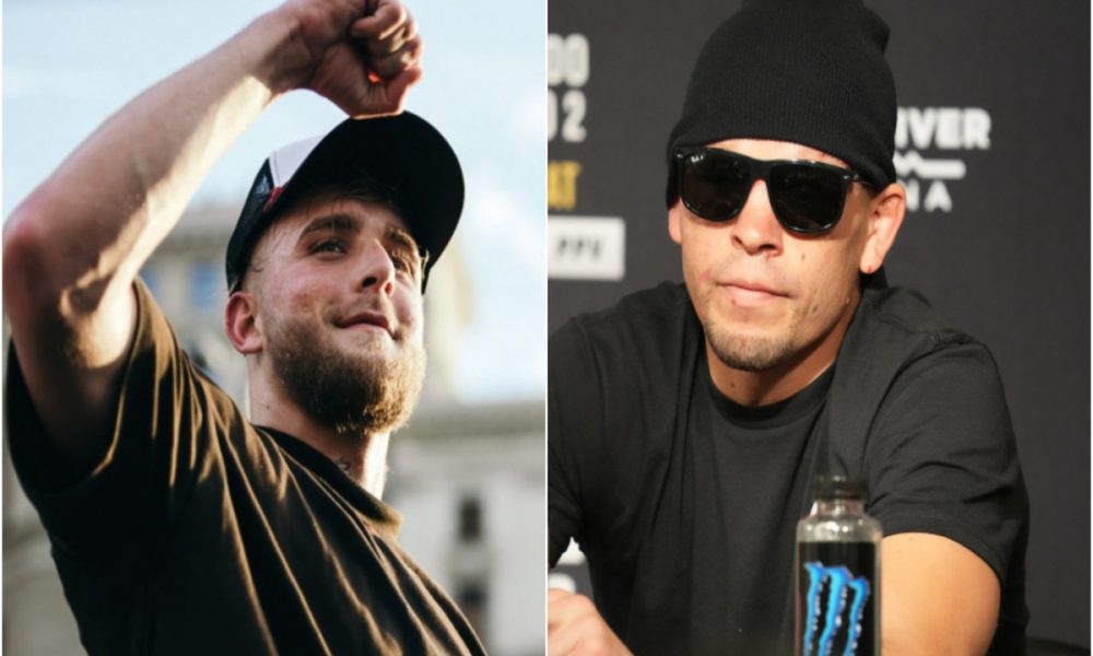 Nate Diaz e Jake Paul discutem e alimentam especulação sobre luta de boxe
