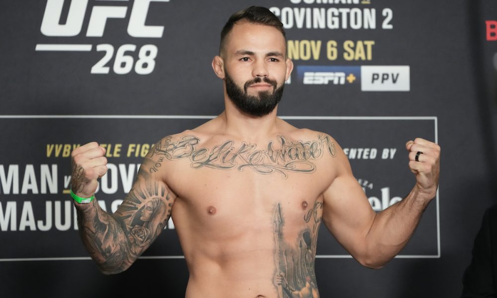 John Allan agradece UFC por vaga em show grandioso e promete retribuir confiança
