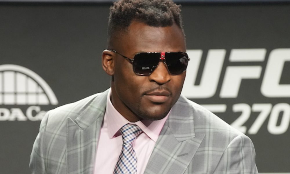 Francis Ngannou questiona vontade de lutar de Jon Jones no UFC