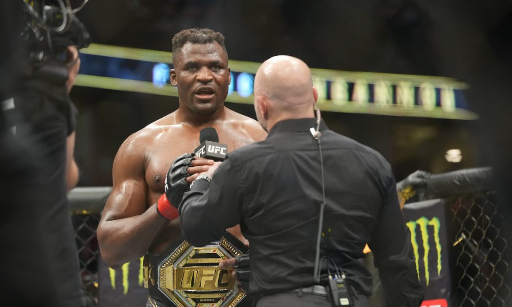 Francis Ngannou embolsa R$ 3,2 milhões e lidera lista de salários do UFC 270