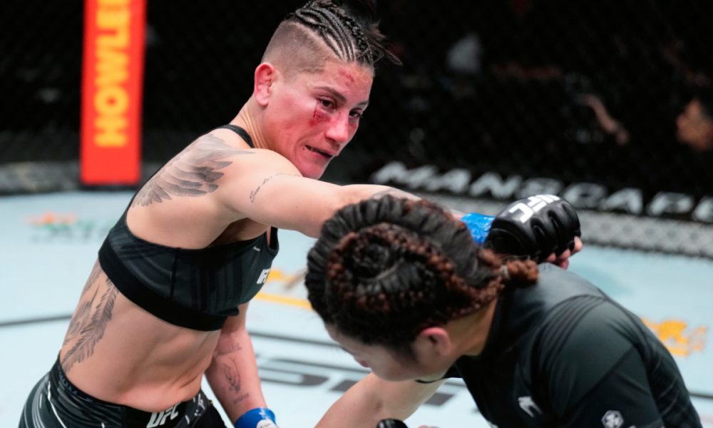 Priscila ‘Pedrita’ recebe 180 dias de suspensão médica após batalha sangrenta no UFC