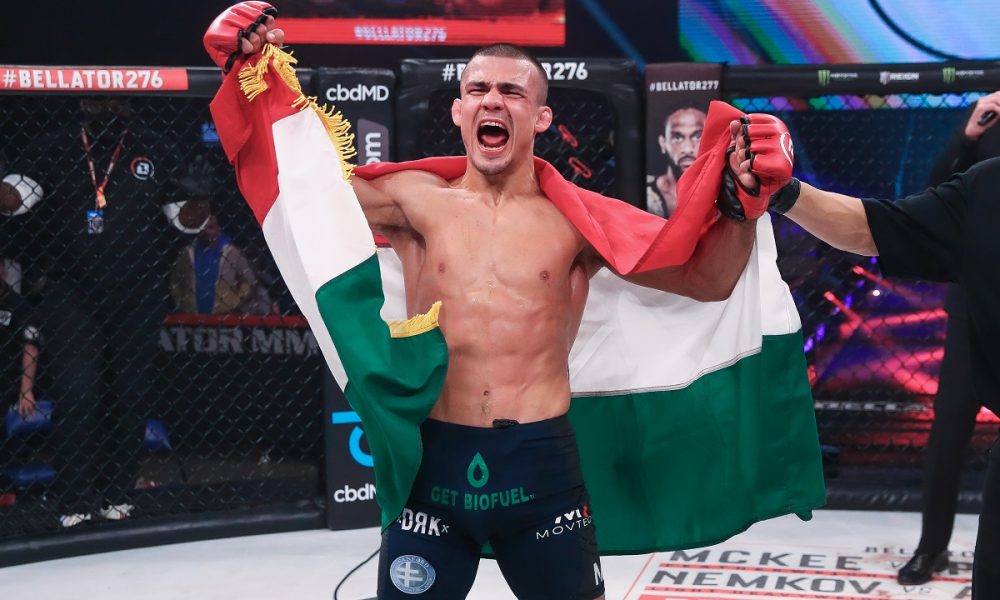 Adam Borics vence no Bellator 276 e se aproxima da disputa de cinturão dos penas