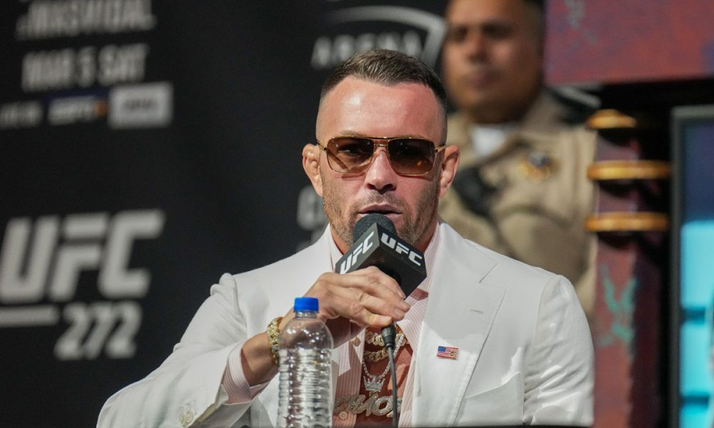 Covington e Masvidal ignoram coletiva do UFC 272 e trocam insultos por 30 minutos