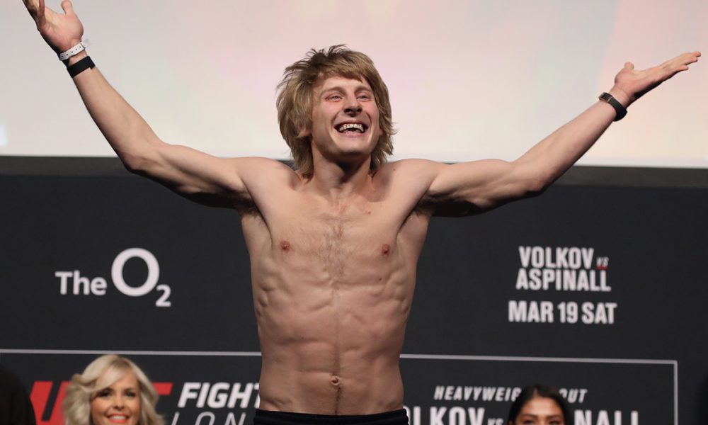 De ‘férias’ do UFC, ‘novo McGregor’ ingere 10 mil calorias em um dia e chega a 92 kg