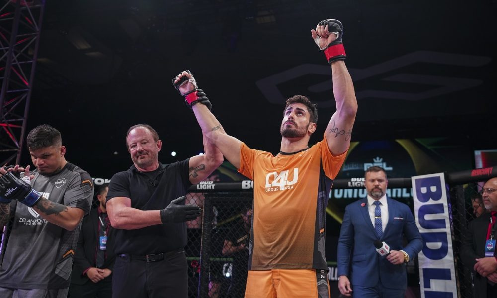 Bicampeão! Cara de Sapato conquista o título do GP meio-pesado da PFL