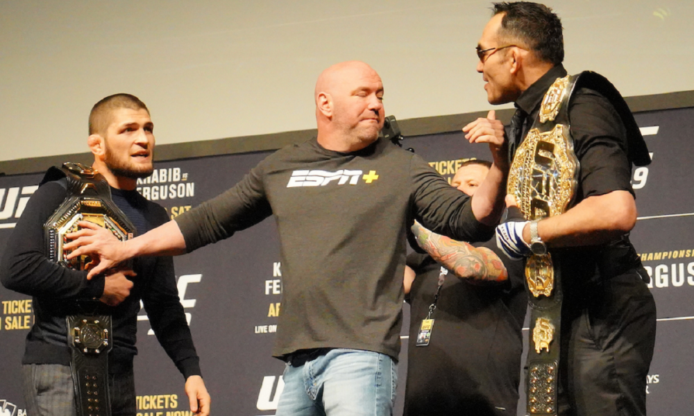 Dana expressa interesse em ter Khabib e Ferguson como treinadores do TUF