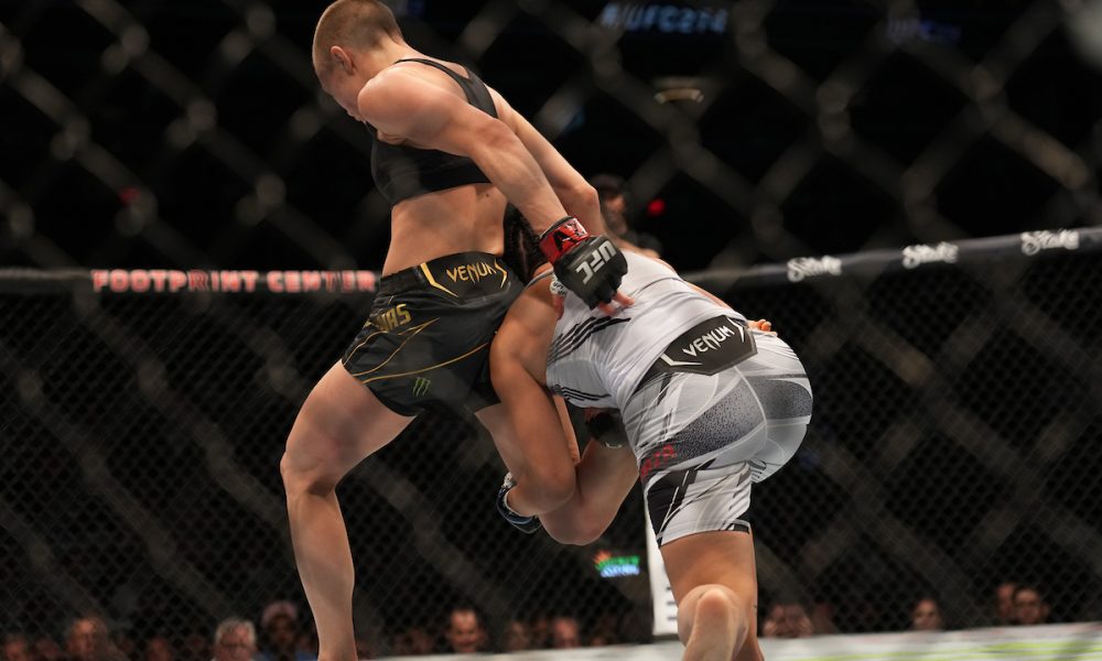 Dana descarta revanche imediata entre Esparza e Namajunas após “luta estranha”