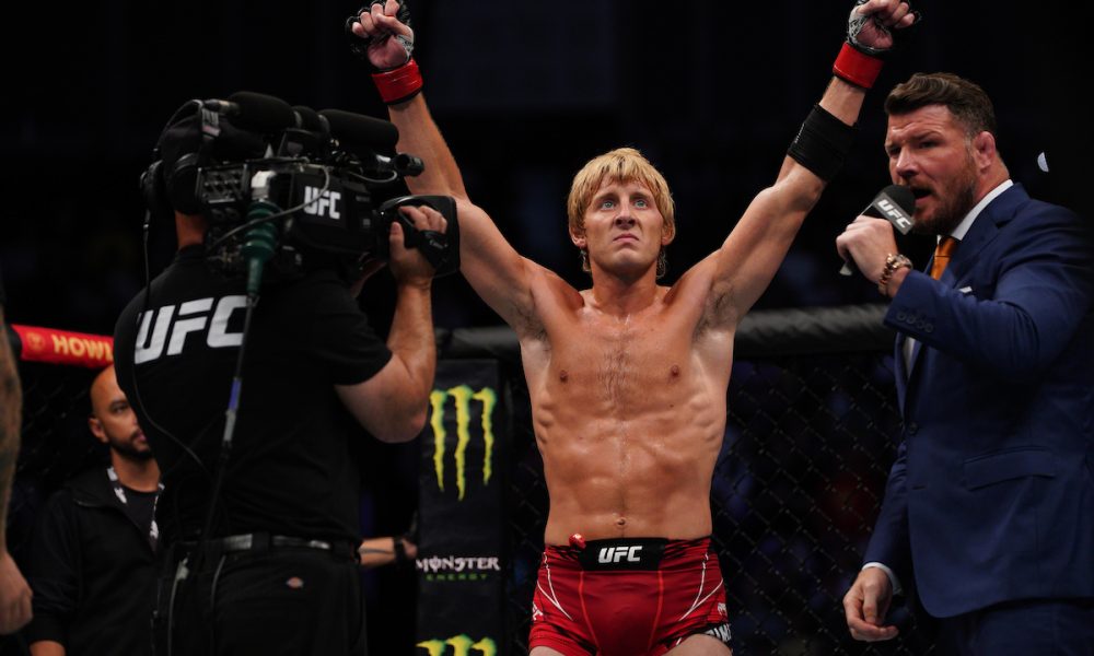 Paddy Pimblett lidera lista de ganhadores do bônus de performance do UFC Londres