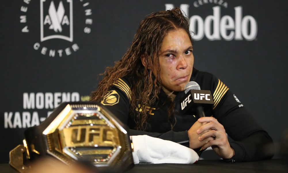 Amanda Nunes abre as portas para trilogia contra Valentina: “Seria incrível”