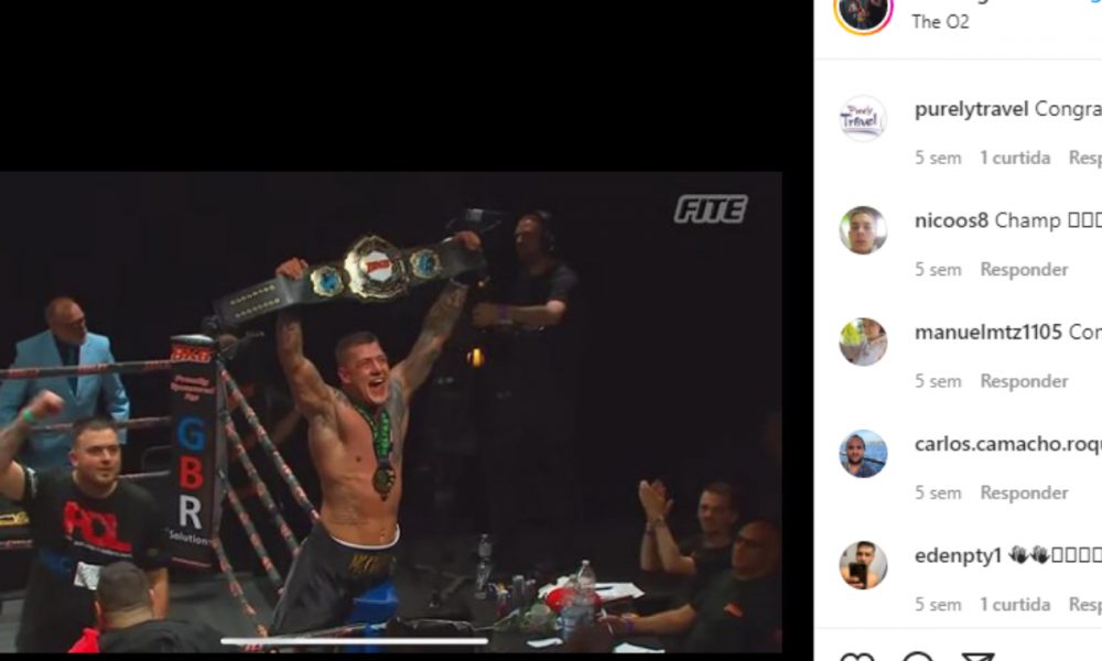 Lutador deixa para trás passado de ator pornô e se torna campeão no boxe sem luvas