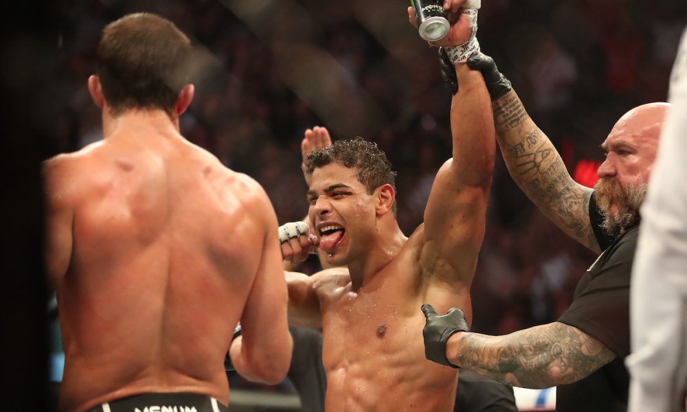 Borrachinha supera Rockhold em luta tensa e encerra má fase no UFC