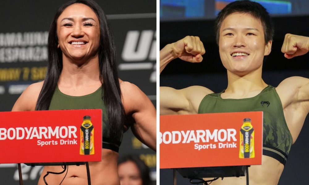 Carla Esparza defende título dos palhas contra Zhang Weili no UFC 281