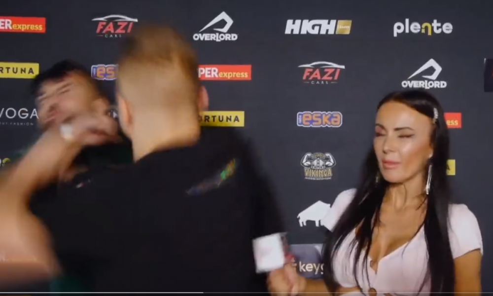 Lutador de MMA agride youtuber durante entrevista; veja