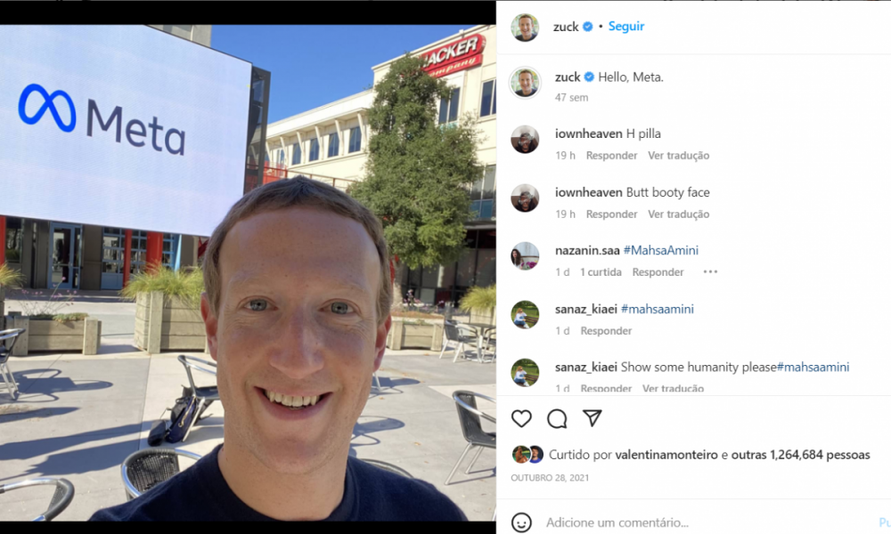 Mark Zuckerberg destaca Mackenzie e Durinho em anúncio de novidade do Instagram