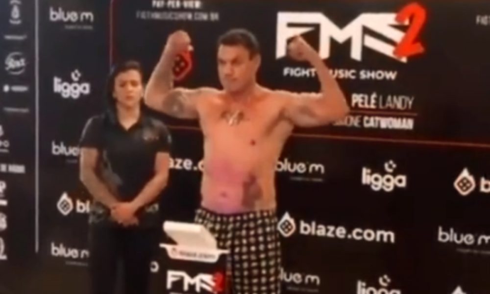 Popó bate o peso e confirma duelo com ‘Pelé’ no Fight Music Show 2