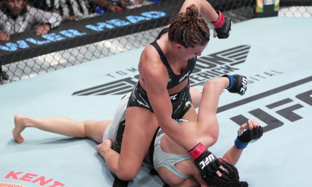 Mackenzie Dern protagoniza batalha, mas perde para rival na luta principal do UFC Vegas 61