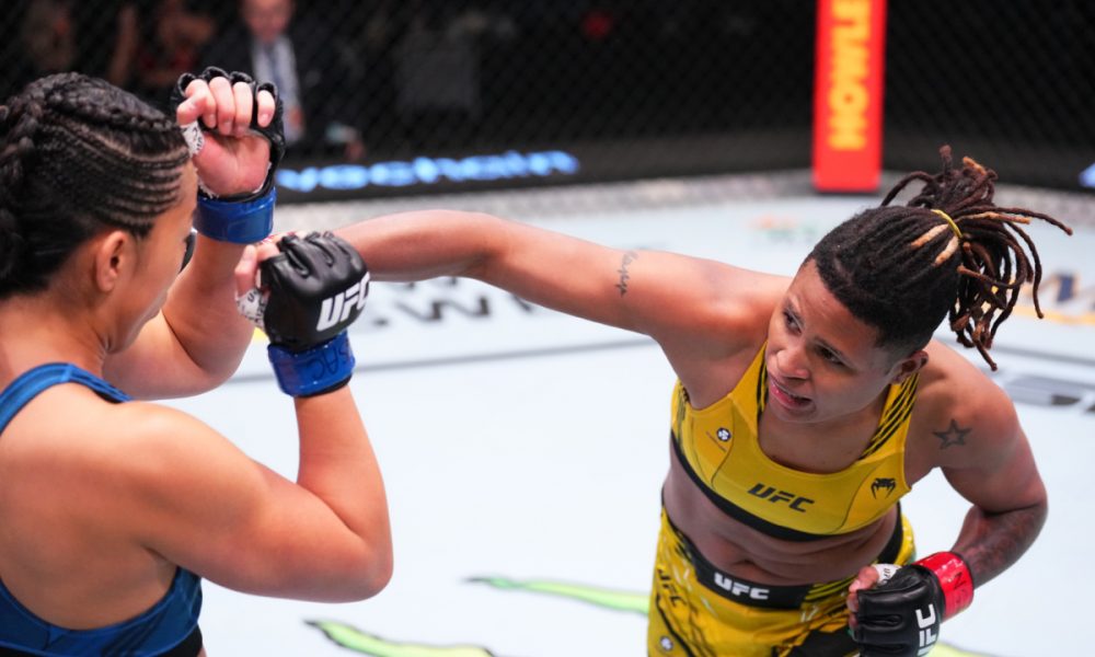 Tamires Vidal nocauteia a rival e estreia com o pé direito no UFC