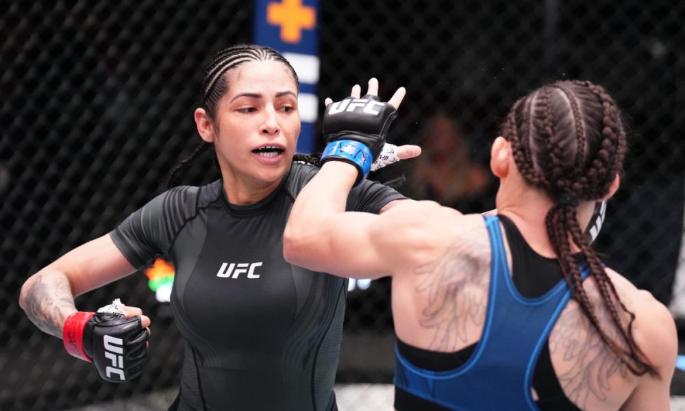 47 segundos! Polyana Viana aplica nocaute relâmpago no UFC Vegas 64