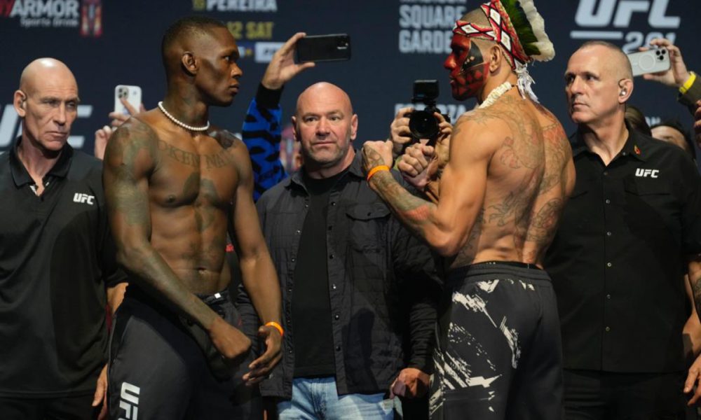 Adesanya projeta mais dois encontros com Poatan e ignora retrospecto: “Sou melhor”