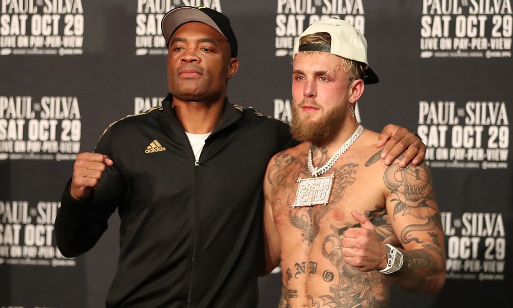 Jake Paul mostra confiança em receber ajuda de Anderson Silva para criar associação de lutadores