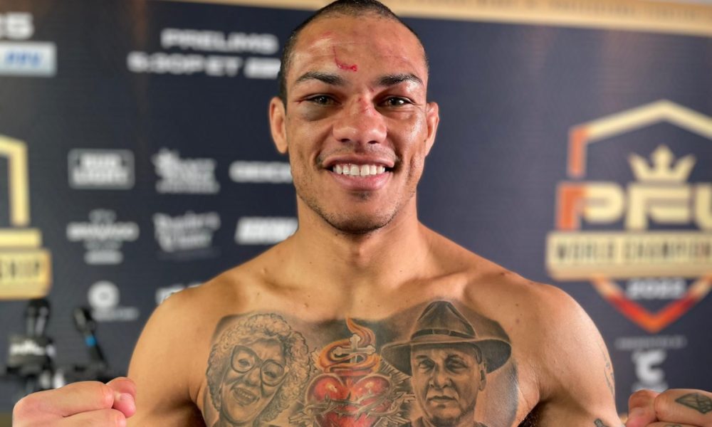 Sheymon Moraes revela que trabalhava como motorista dias antes de luta no PFL