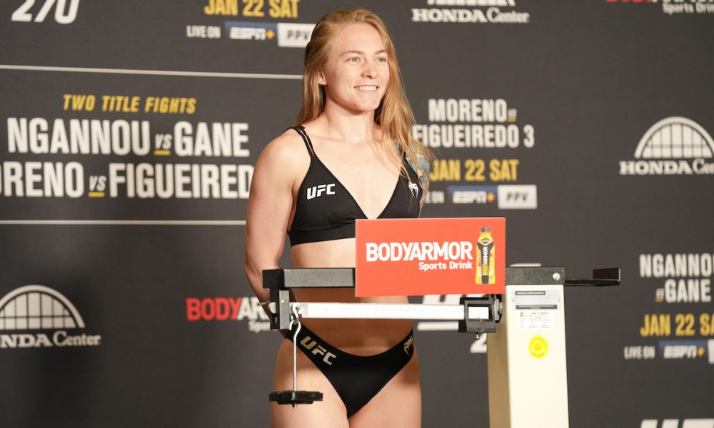 Ex-UFC rebate críticas por criar conta no ‘OnlyFans’: “Me permite focar na luta”