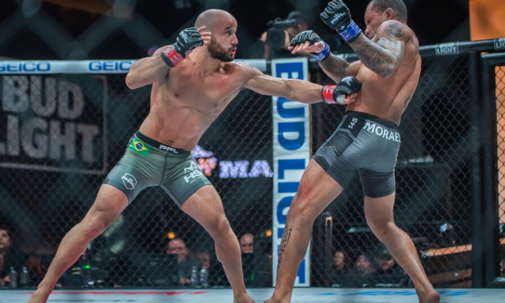 Marlon Moraes pede por trilogia contra Sheymon Moraes no PFL