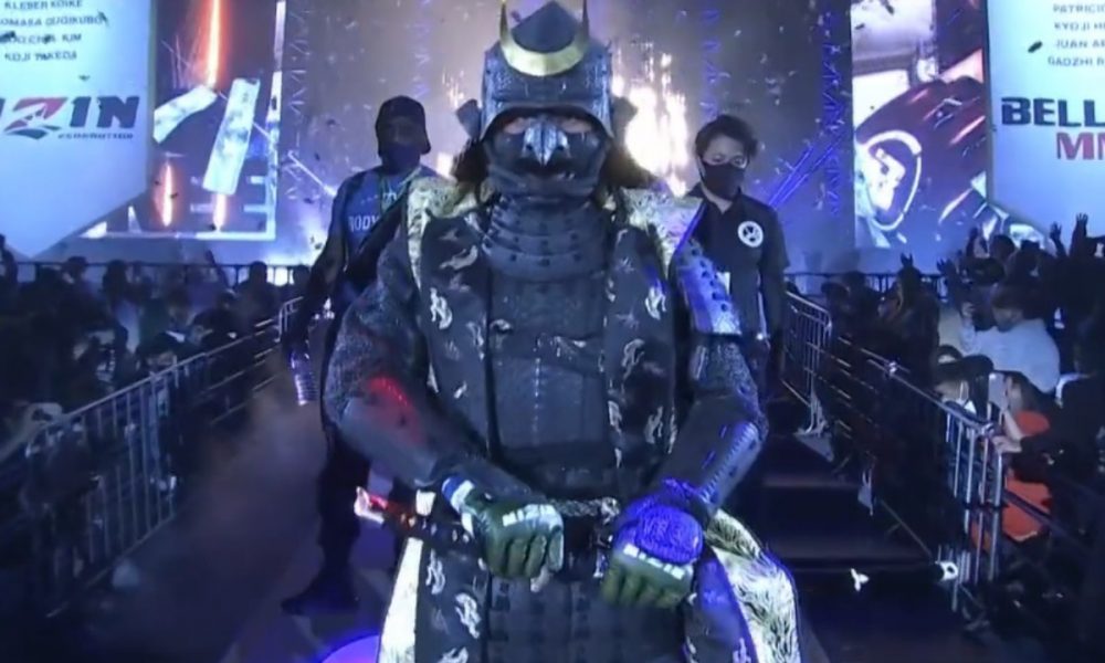 Astro do Bellator revela gasto de R$ 545 mil com armadura para atuar em show especial de MMA