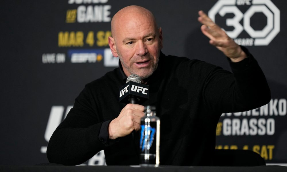 UFC 324: Dana White rebate críticas sobre comerciais na transmissão da Paramount