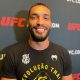 Bruno Blindado posa para foto durante o media day do UFC