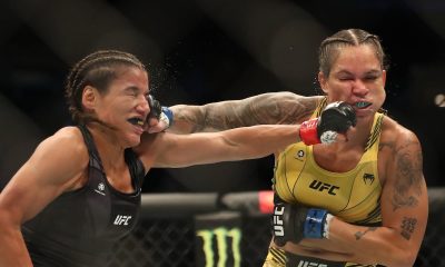 Julianna Peña e Amanda Nunes trocam socos em revanche protagonizada no UFC 277
