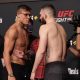Caio Borralho e Michal Oleksiejczuk se encaram logo após pesagem oficial do UFC Vegas 72