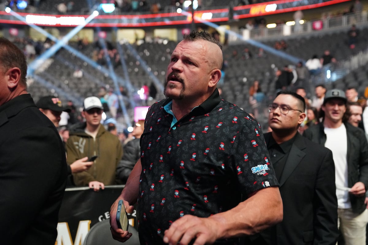 Lenda do MMA, Chuck Liddell comparece ao UFC 272
