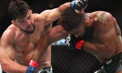 Kelvin Gastelum vence luta contra Chris Curtis no UFC