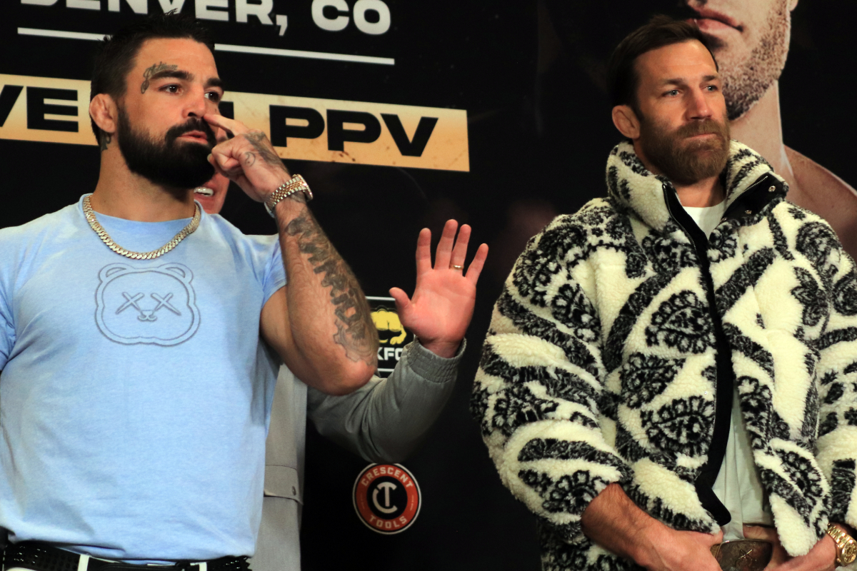 Mike Perry e Luke Rockhold se estranharam durante encarada promovida pelo Bare Knuckle FC