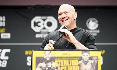 Dana White na coletiva de imprensa do UFC 288.
