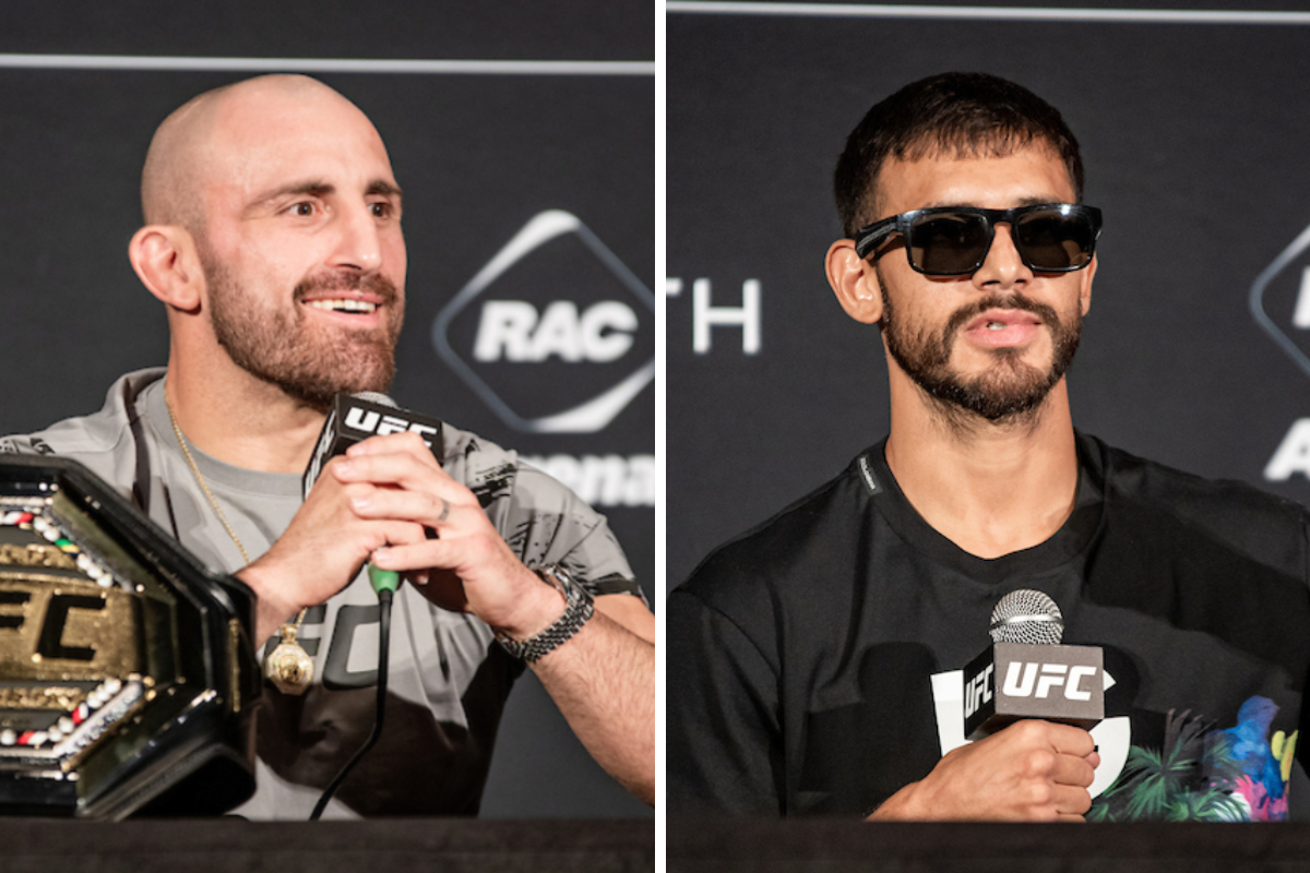 Alexander Volkanovski e Yair Rodriguez se enfrentam no main event do UFC 290, pela unificação do título peso-pena da liga.