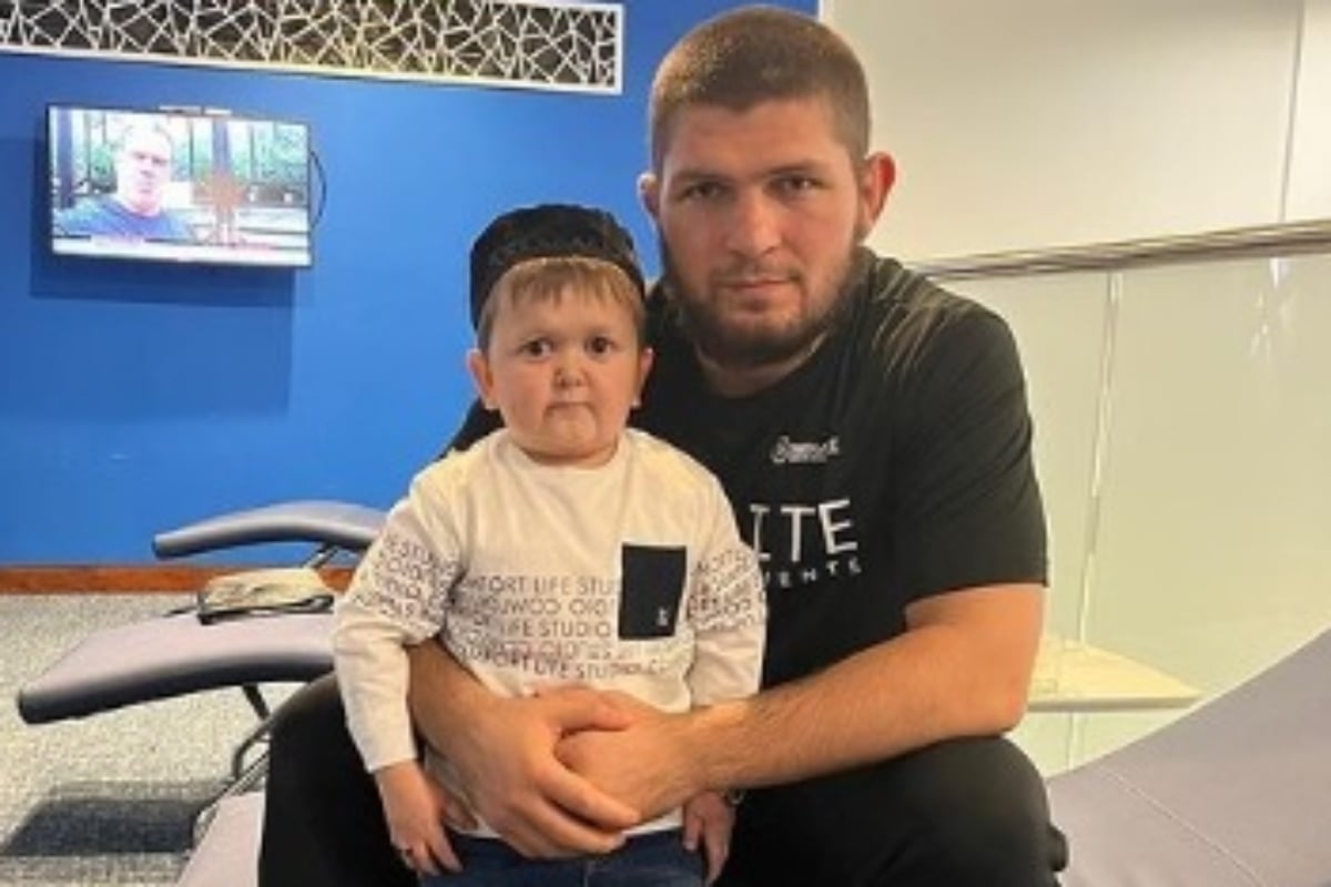 Hasbulla é bem próximo de figuras do ramo das lutas, como Khabib Nurmagomedov e Islam Makhachev