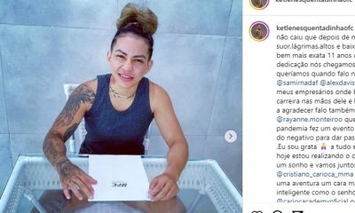 Ketlen Esquentadinha troca o Invicta FC pelo UFC