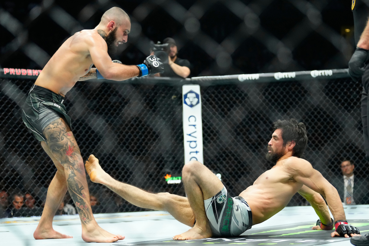 Kron Gracie insistiu em lutar grappling com Charles Jourdain, que se defendeu bem no UFC 288