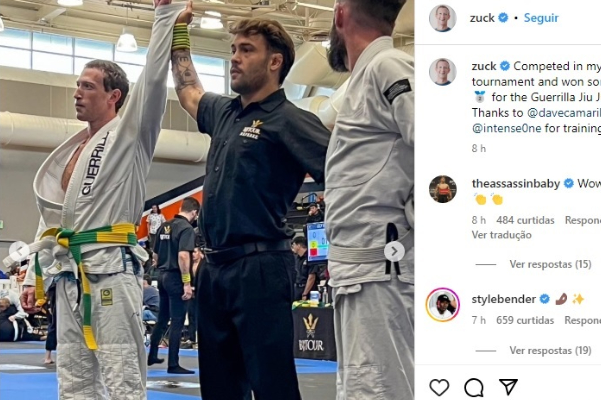 Mark Zuckerberg é fã e praticante de esportes de combate